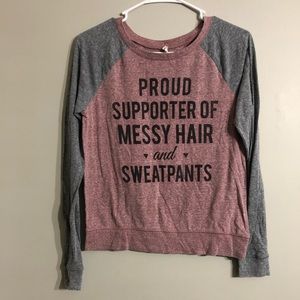 Baseball styled shirt